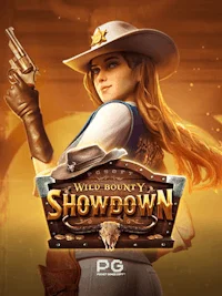 Cowgirl with pistol in Showdown slot